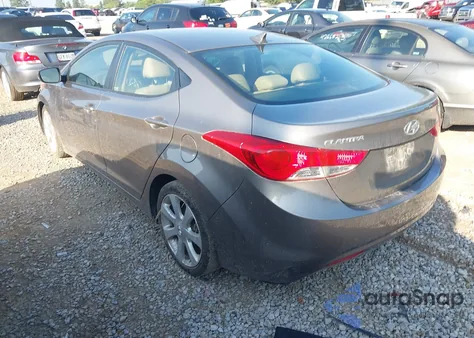 2013 Hyundai Elantra Limited z USA, uszkodzony, nr VIN 5NPDH4AE9DH200394